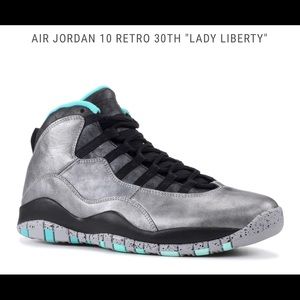 Air Jordan 10 Retro 30th “Lady Liberty”